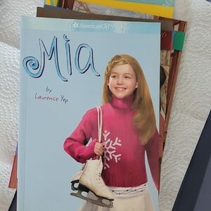 American Girl Mia Book with Pink Sweater Cover